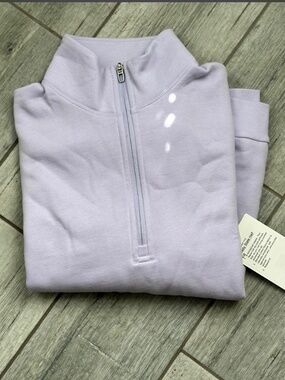 Lululemon Lavender Frost Steady State Half Zip
